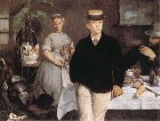 Edouard Manet Louncheon in the Studio oil painting artist